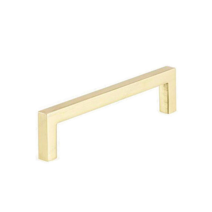 Aluminum Cabinet Pull Handle - Cabinet Mount - 6" Brass/Brushed Gold