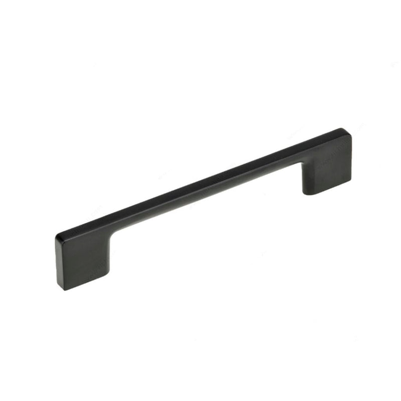 Zamak Cabinet Pull Handle - Cabinet Mount - 3" Brass/Matt Black