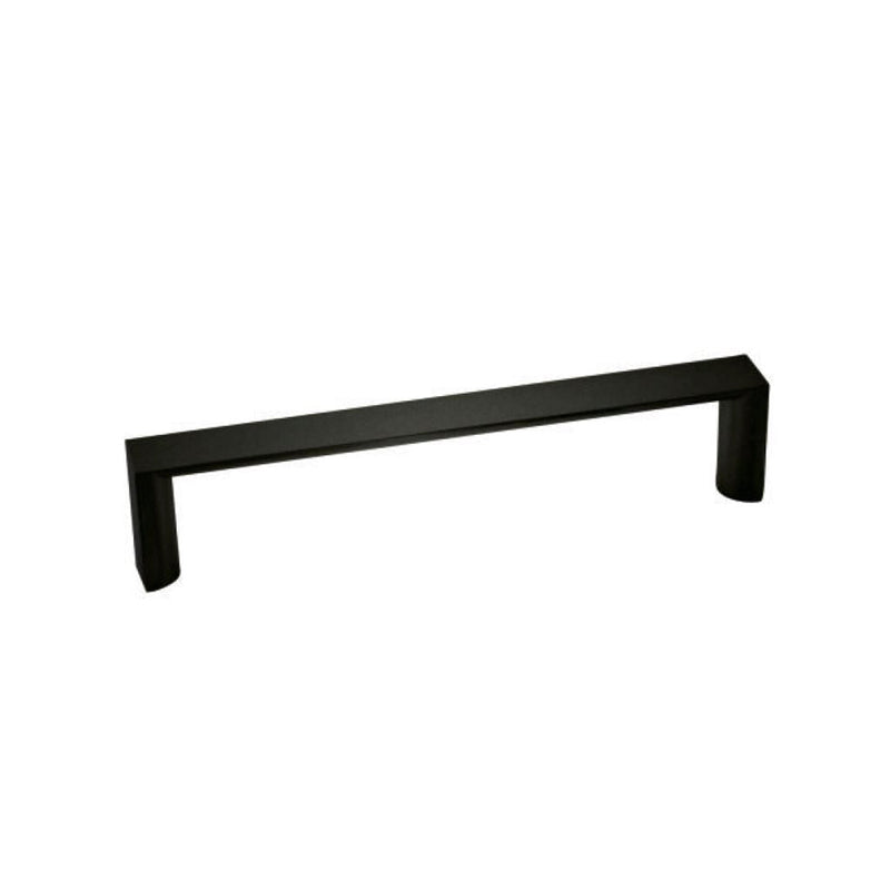 Zamak Cabinet Pull Handle - Cabinet Mount - 5" Brass/Matt Black