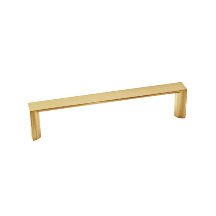 Zamak Cabinet Pull Handle - Cabinet Mount - 6" Brass/Brushed Gold