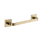 Line Single Towel Bar - Wall Mount - 12" Brass/Satin Brass