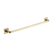 Line Single Towel Bar - Wall Mount - 24" Brass/Satin Brass