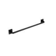 Line Single Towel Bar - Wall Mount - 24" Brass/Matt Black