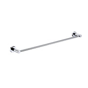 Metro Single Towel Bar - Wall Mount - 24" Brass/Polished Chrome