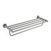 Metro Towel Shelf - Wall Mount - 24" Brass/Brushed Nickel