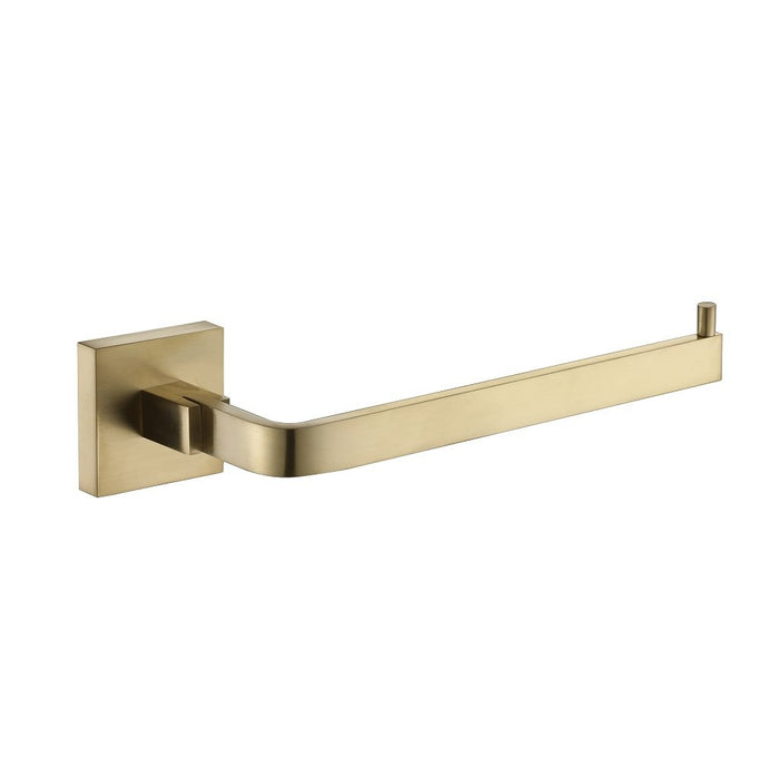 Line Toilet Paper Holder - Wall Mount - 6" Brass/Satin Brass