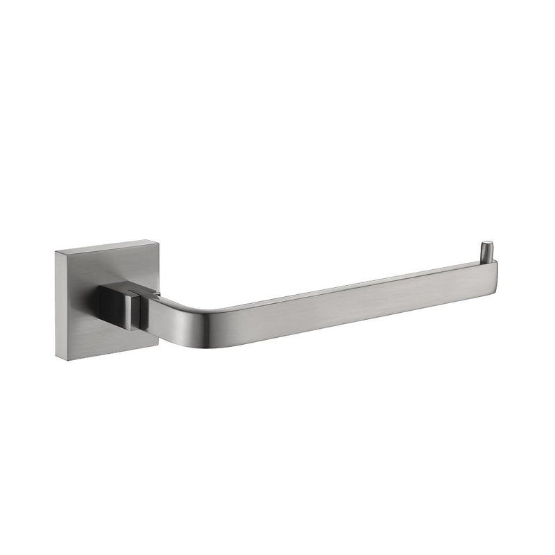 Line Toilet Paper Holder - Wall Mount - 6" Brass/Brushed Nickel