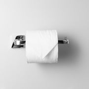 Line Toilet Paper Holder - Wall Mount - 6" Brass/Polished Chrome