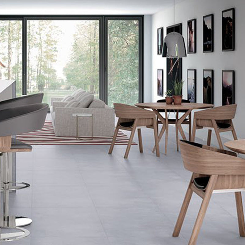 Liverpool Cinza UP Floor Tile - Floor Mount - 24 x 48" Porcelain/Unpolished