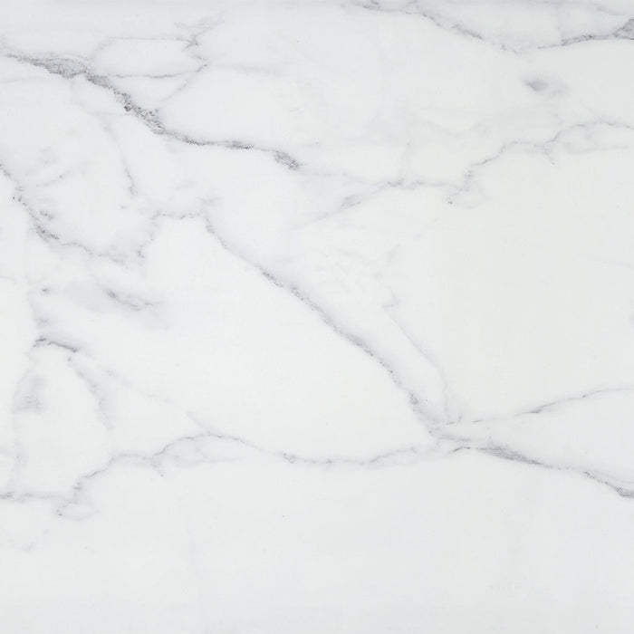 Slabs Carrara White PO Floor Tile - Wall Or Floor Mount - 48 x 48" Porcelain/Polished - Piece : 15.34 SqFt = $ 6.83 / Box: 30.68 Sqft = $ 210.00 - Pieces Per Box: 2 Units