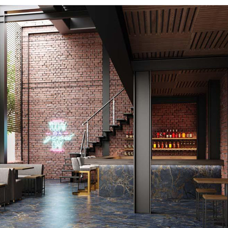 Slabs Marble Nouveau UP Floor Tile - Floor Mount - 48 x 48" Porcelain/Unpolished