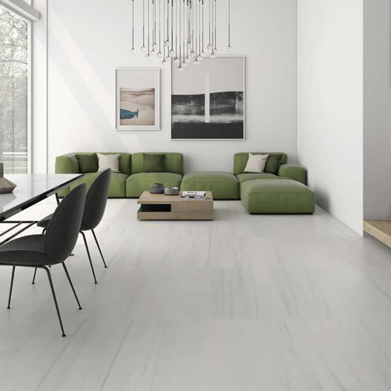Slabs Marble Lassa UP Floor Tile - Wall Or Floor Mount - 48 x 48" Porcelain/Unpolished
