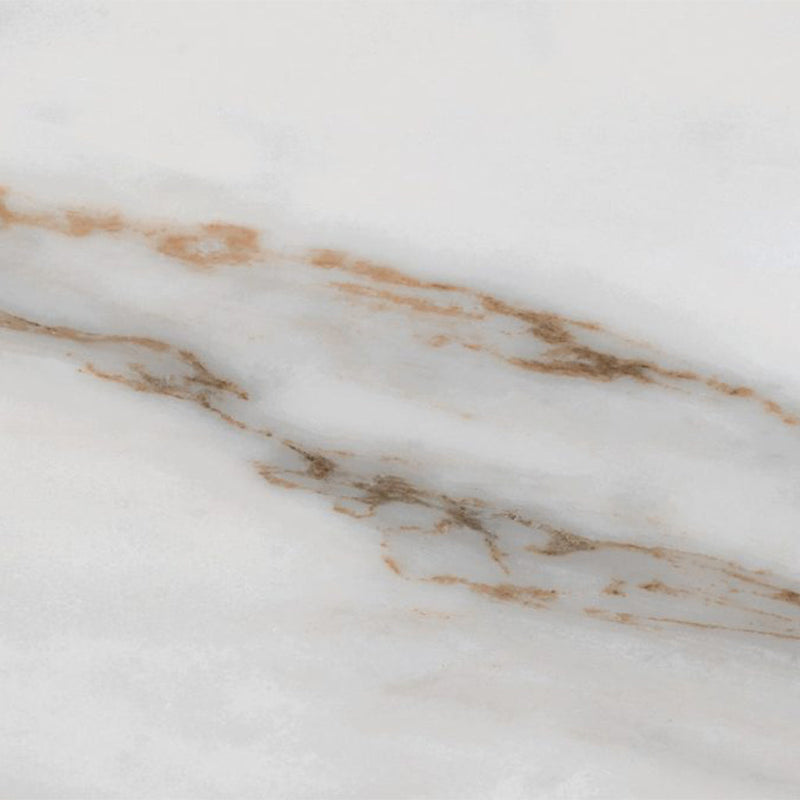 Calacata Gold Bright Wall Tile - Wall Mount - 6 x 18" Ceramic/Glazed Polished