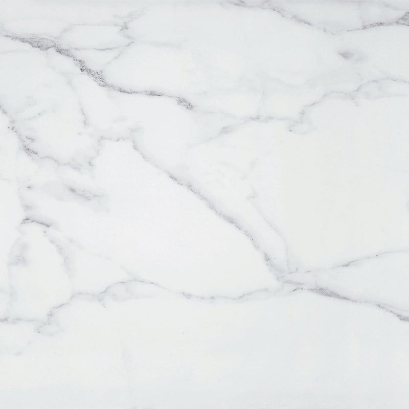 Slabs Carrara White PO Wall Tile - Wall Or Floor Mount - 24 x 48" Carrara Marble/Polished