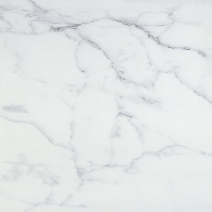 Slabs Carrara White UP Wall Tile - Wall Or Floor Mount - 48 x 48" Porcelain/Glazed Polished - Piece : 15.34 SqFt = $ 6.83 / Box: 30.68 Sqft = $ 210.00 - Pieces Per Box: 2 Units