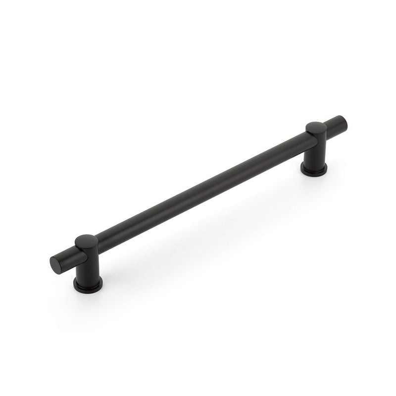 Fonce Appliance Pull Handle - Appliance Mount - 12" Brass/Matt Black