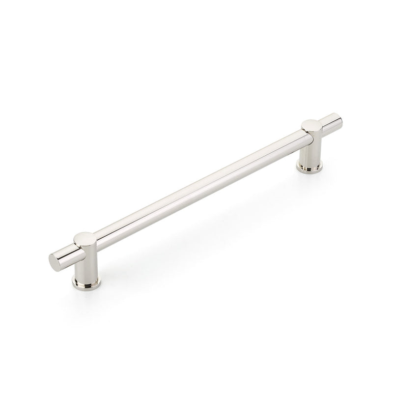 Fonce Appliance Pull Handle - Appliance Mount - 12" Brass/Polished Nickel