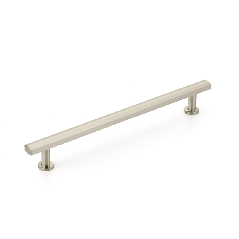 Heathrow Appliance Pull Handle - Appliance Mount - 12" Brass/Brushed Nickel