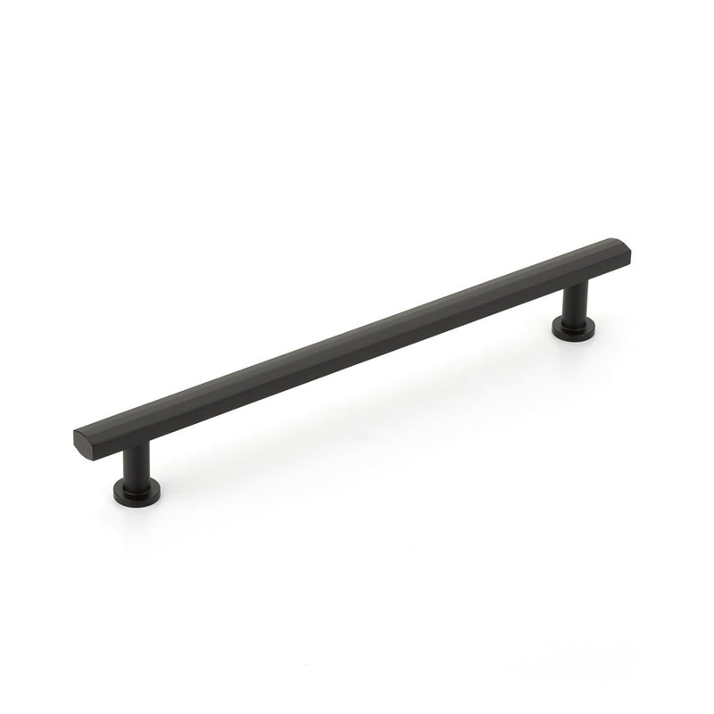 Heathrow Appliance Pull Handle - Appliance Mount - 12" Brass/Matt Black