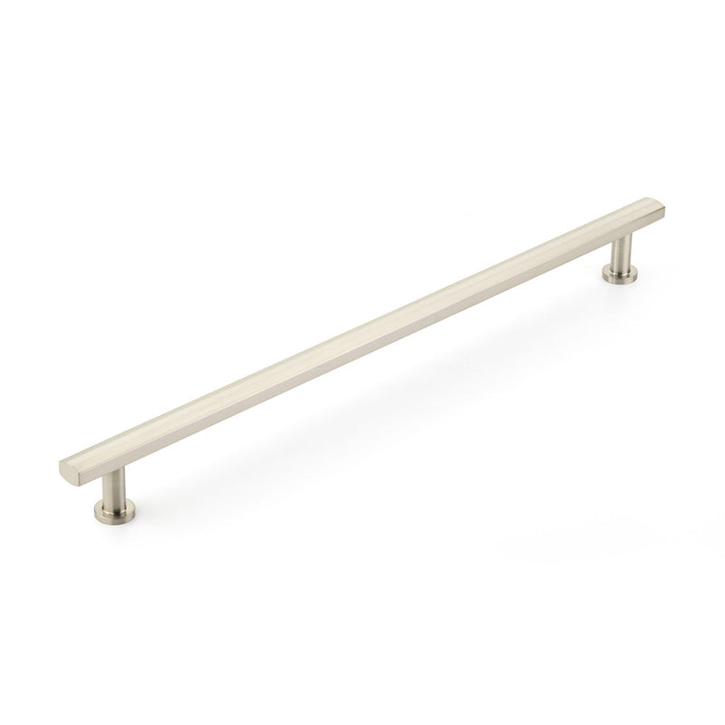 Heathrow Appliance Pull Handle - Appliance Mount - 18" Brass/Brushed Nickel