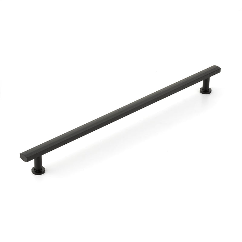 Heathrow Appliance Pull Handle - Appliance Mount - 18" Brass/Matt Black