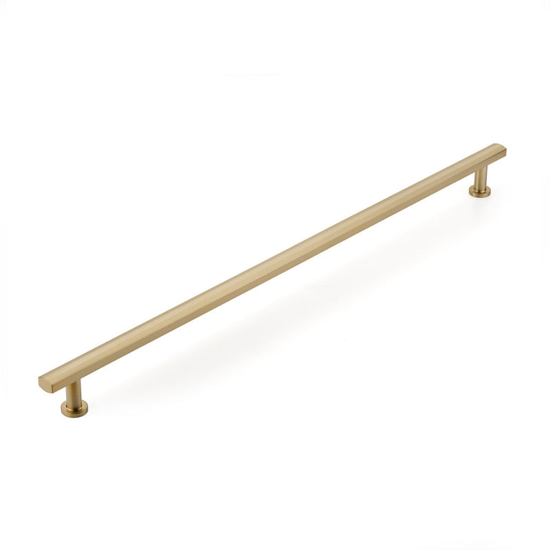 Heathrow Appliance Pull Handle - Appliance Mount - 24" Brass/Satin Brass