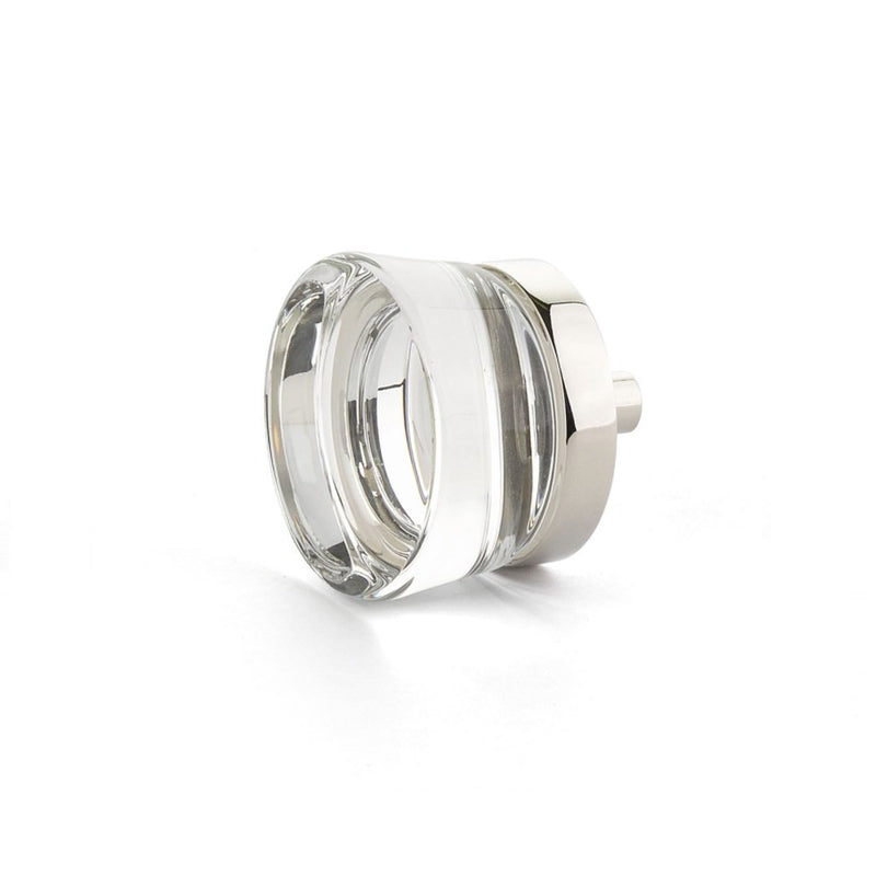 City Lights Flat Disc Cabinet Knob - Cabinet Mount - 1"