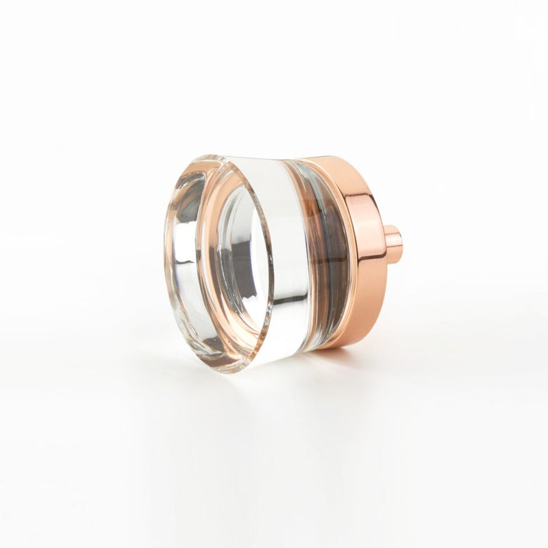 City Lights Flat Disc Cabinet Knob - Cabinet Mount - 1"