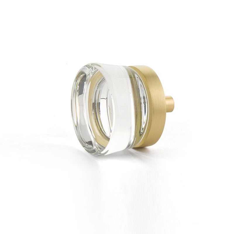 City Lights Flat Disc Cabinet Knob - Cabinet Mount - 1"