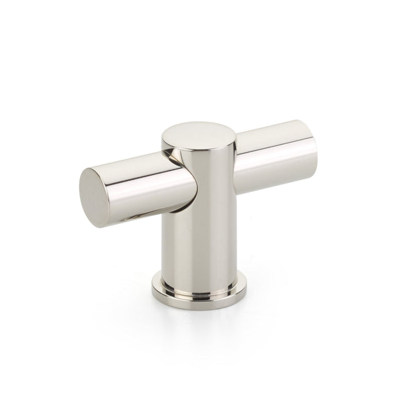 Fonce Cabinet Knob - Cabinet Mount - 2" Brass/Polished Nickel