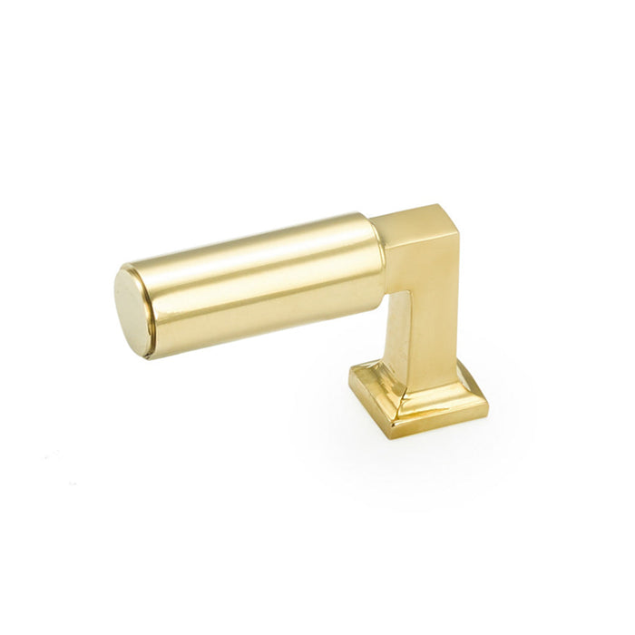 Haniburton Finger Cabinet Knob - Cabinet Mount - 2" Brass/Unlacquered Brass