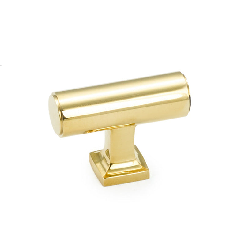 Haniburton Cabinet Knob - Cabinet Mount - 2" Brass/Unlacquered Brass