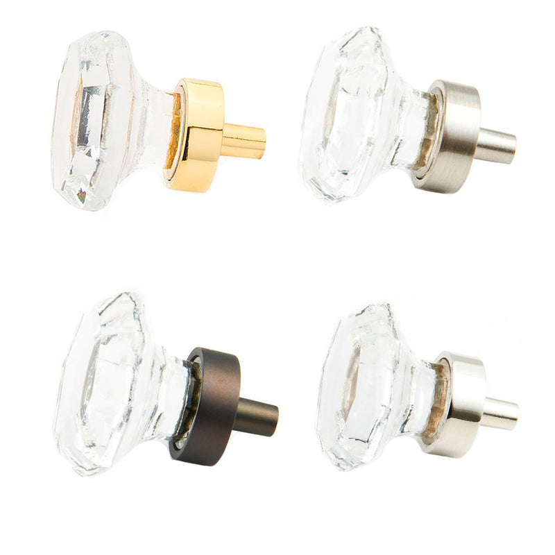 Stargaze Octagonal Cabinet Knob - Cabinet Mount - 1"