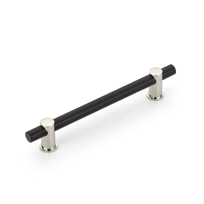 Fonce Cabinet Pull Handle - Cabinet Mount - 6" Brass/Matt Black/Polished Nickel