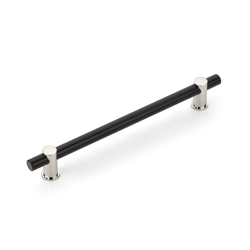 Fonce Cabinet Pull Handle - Cabinet Mount - 8" Brass/Matt Black/Polished Nickel