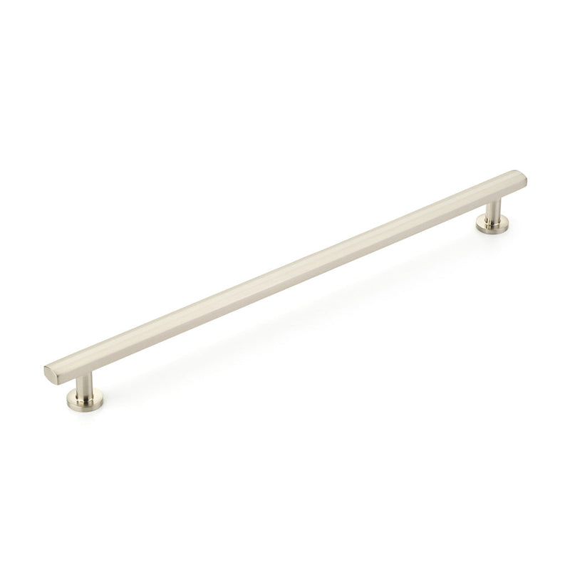Heathrow Cabinet Pull Handle - Cabinet Mount - 12" Brass/Brushed Nickel