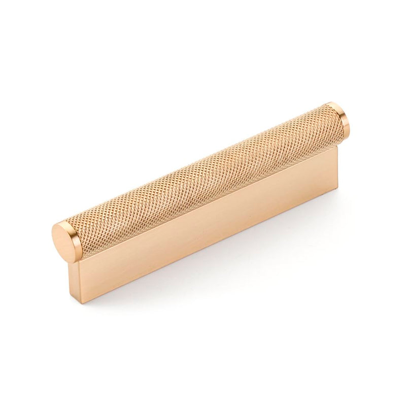 Modo Cabinet Pull Handle - Cabinet Mount - 4" Zinc/Satin Brass