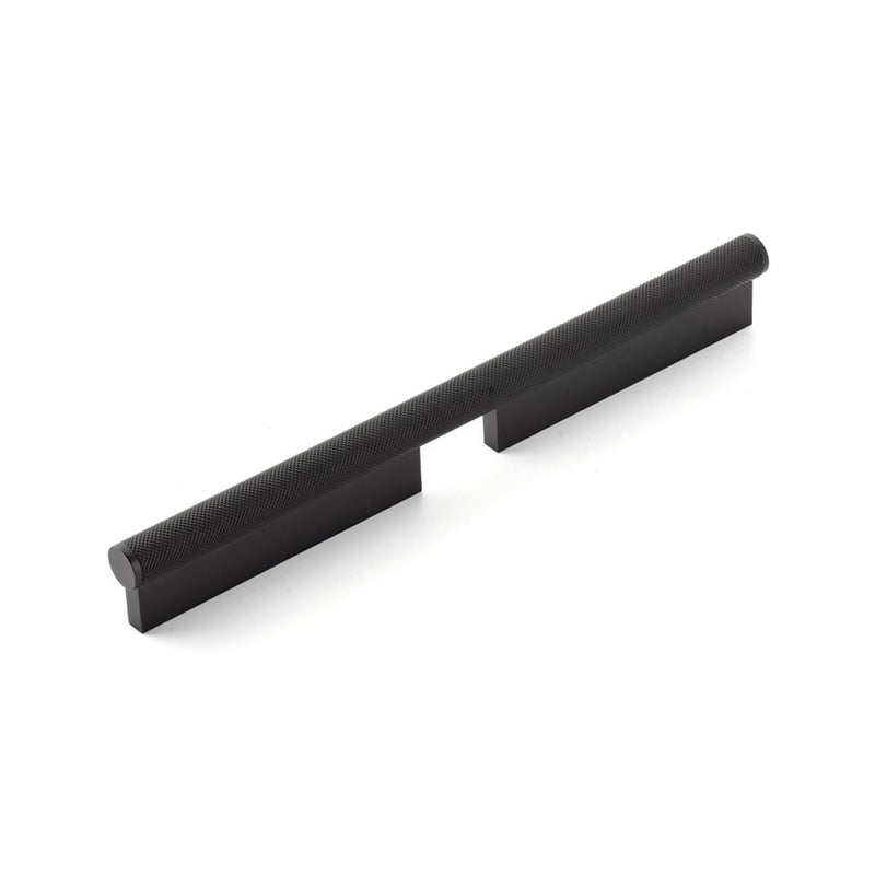 Modo Cabinet Pull Handle - Cabinet Mount - 6" Zinc/Matt Black