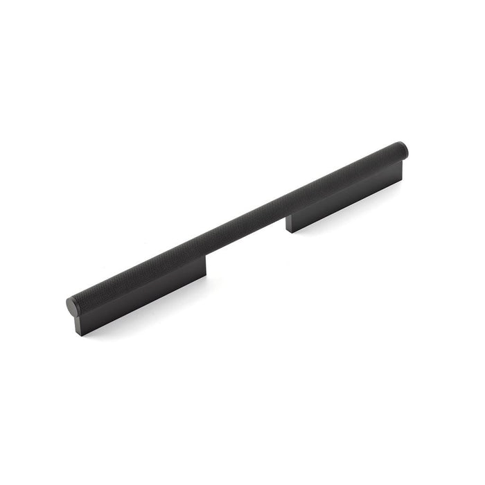 Modo Cabinet Pull Handle - Cabinet Mount - 8" Zinc/Matt Black