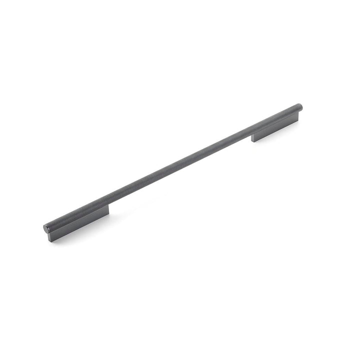 Modo Cabinet Pull Handle - Cabinet Mount - 18" Zinc/Gun Metal