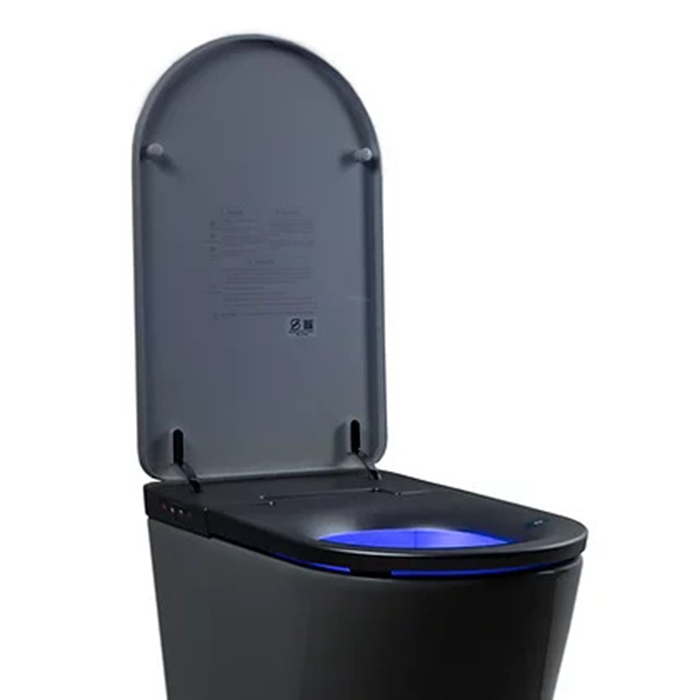 Nobelet Smart Toilets - Floor Mount - 17" Ceramic/Matte Black