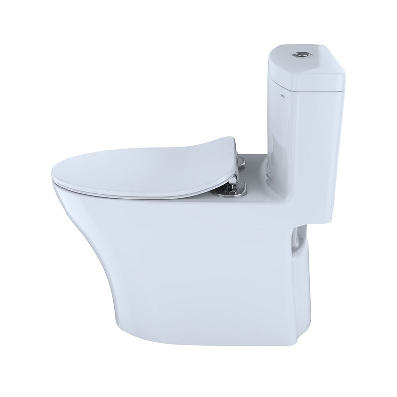 Aquia IV Elongated Complete One Piece Toilet - Floor Mount - 16" Vitreous China/Cotton