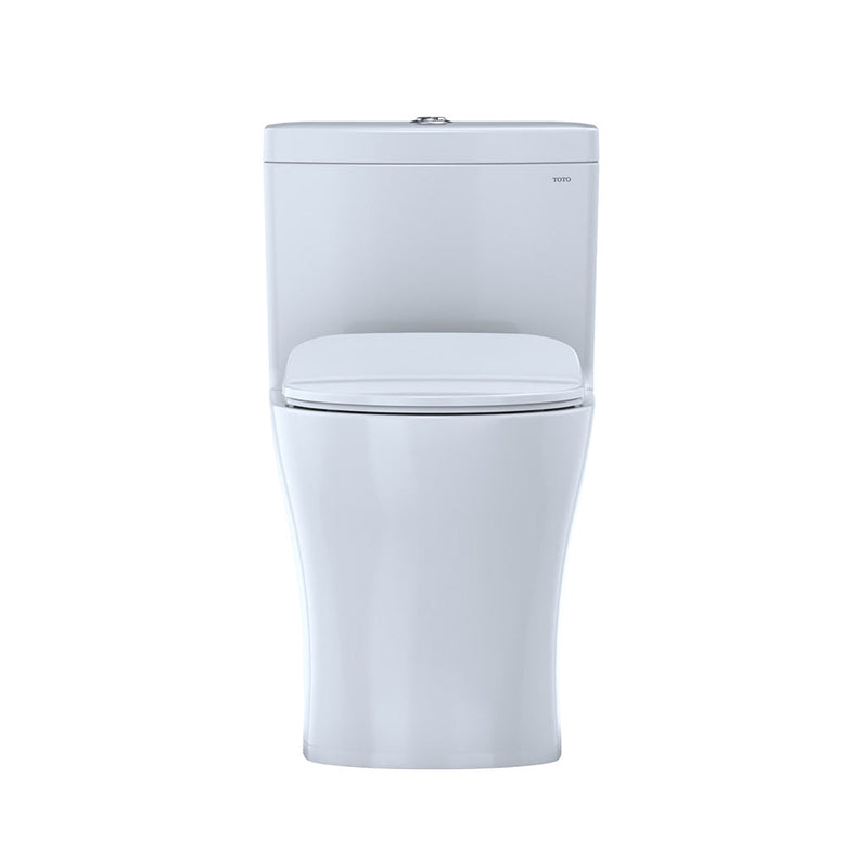 Aquia IV Elongated Complete One Piece Toilet - Floor Mount - 16" Vitreous China/Cotton