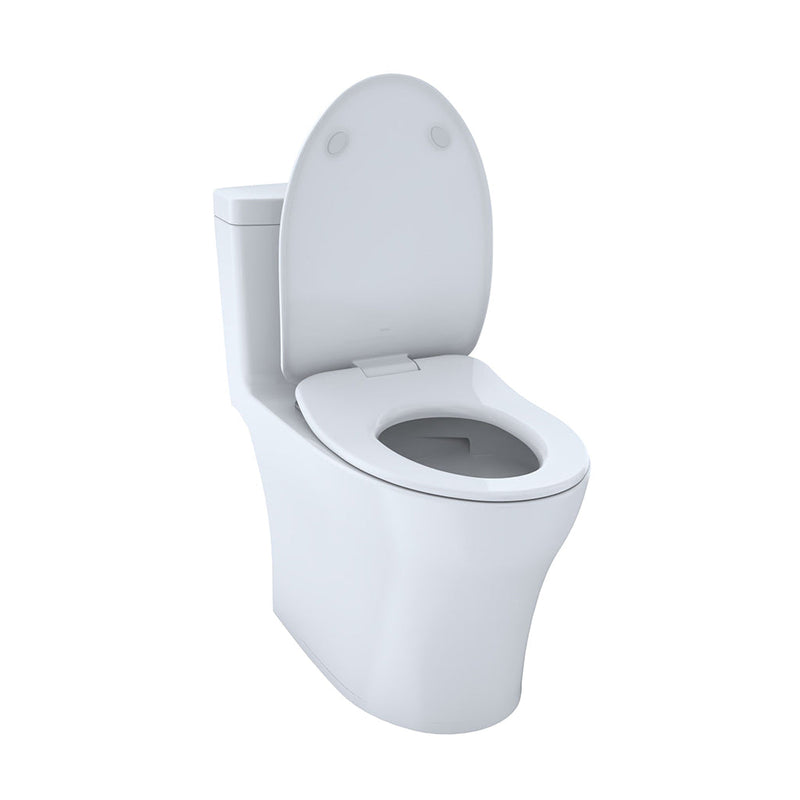Aquia IV Elongated Complete One Piece Toilet - Floor Mount - 16" Vitreous China/Cotton