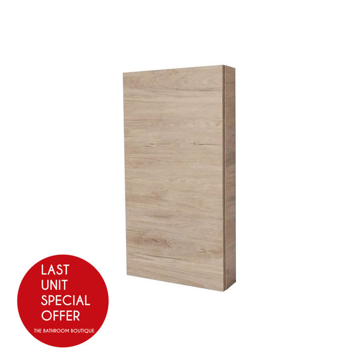 Miami Medicine Cabinet - Wall Mount - 16" Particle Board Laminated/Teak - Last Unit Special Offer