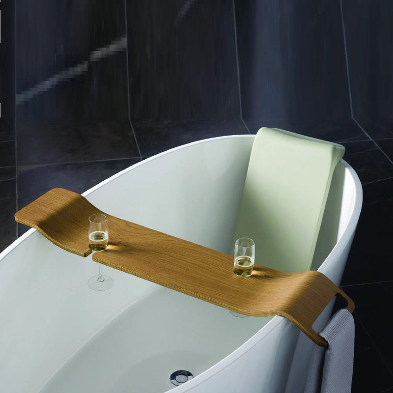 Tambo Bath Rack - Free Standing - 38" Wood/Oak