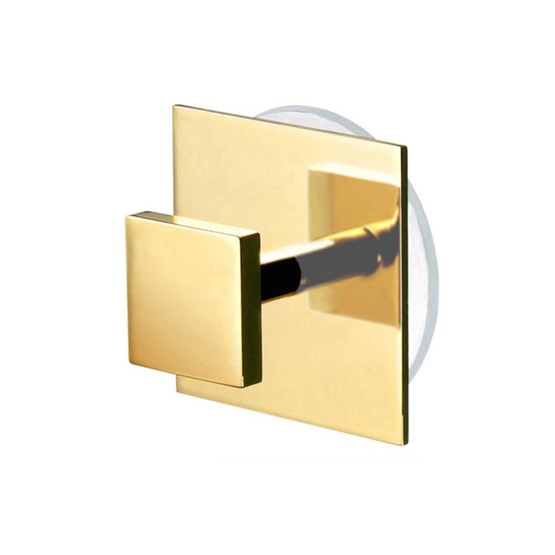 Universal Single Hook - Wall Mount - 2" Brass/Gold