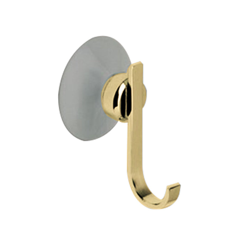 Universal Single Hook - Wall Mount - 3" Brass/Gold (Final Sale)