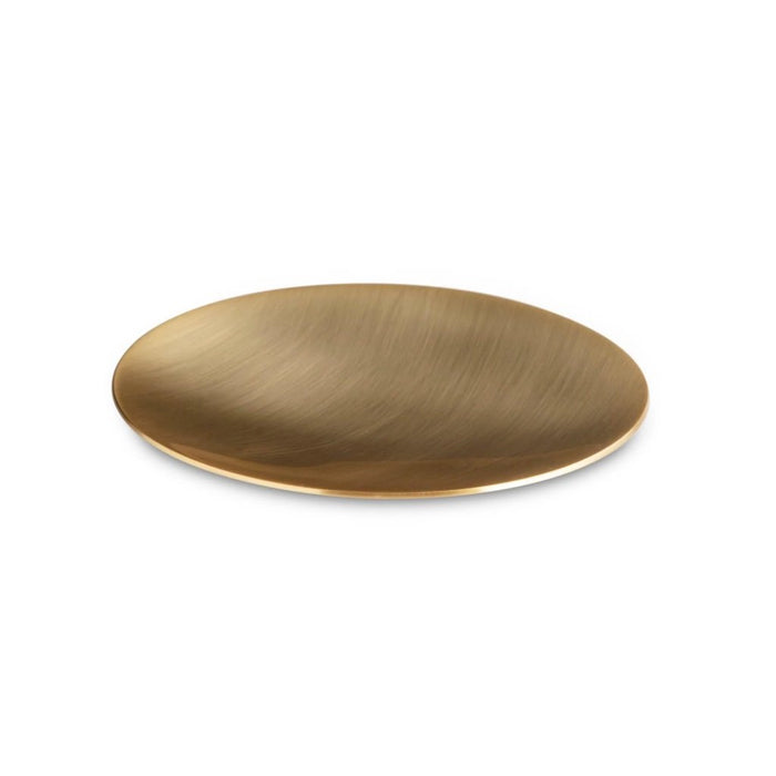 Geometric Soap Dish - Free Standing - 5" Brass/Satin Gold
