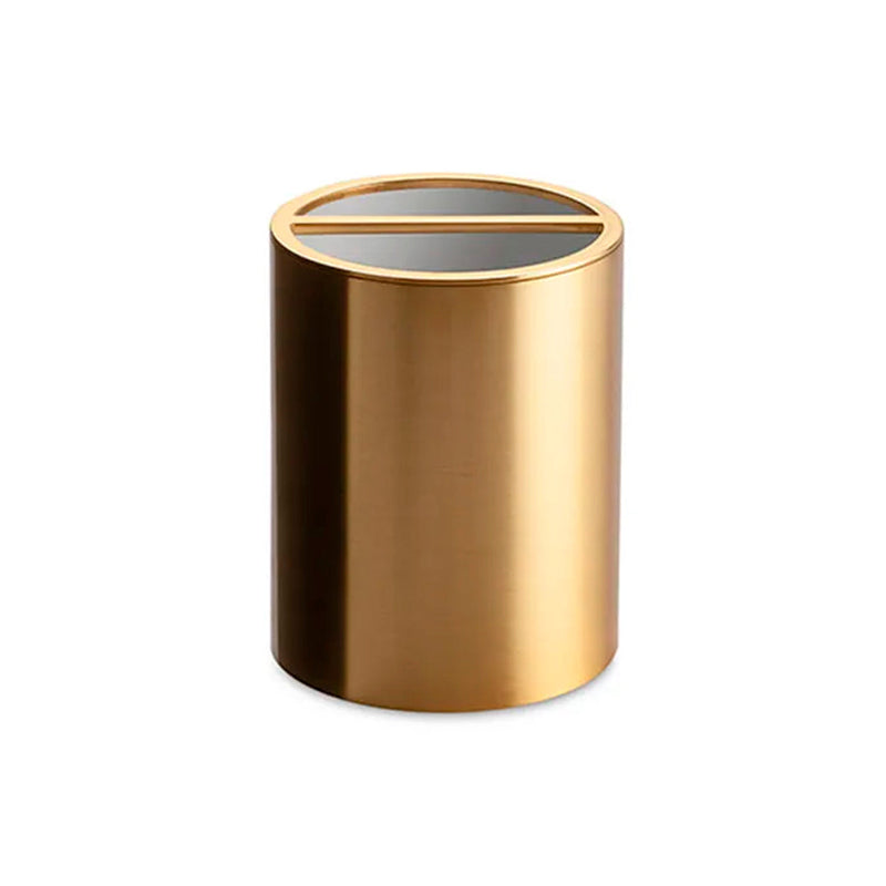 Urban Toothbrush Holder - Free Standing - 4" Brass/Satin Gold